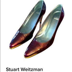 🔥🔥S. WEITZMAN🔥🔥ALMOND TOE PUMPS🔥🔥